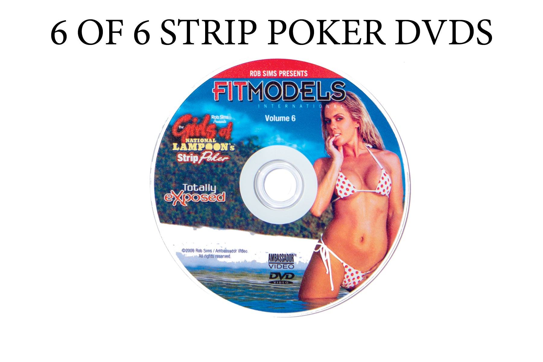 National Strip Poker Series 6 DVDs t buy any single DVD