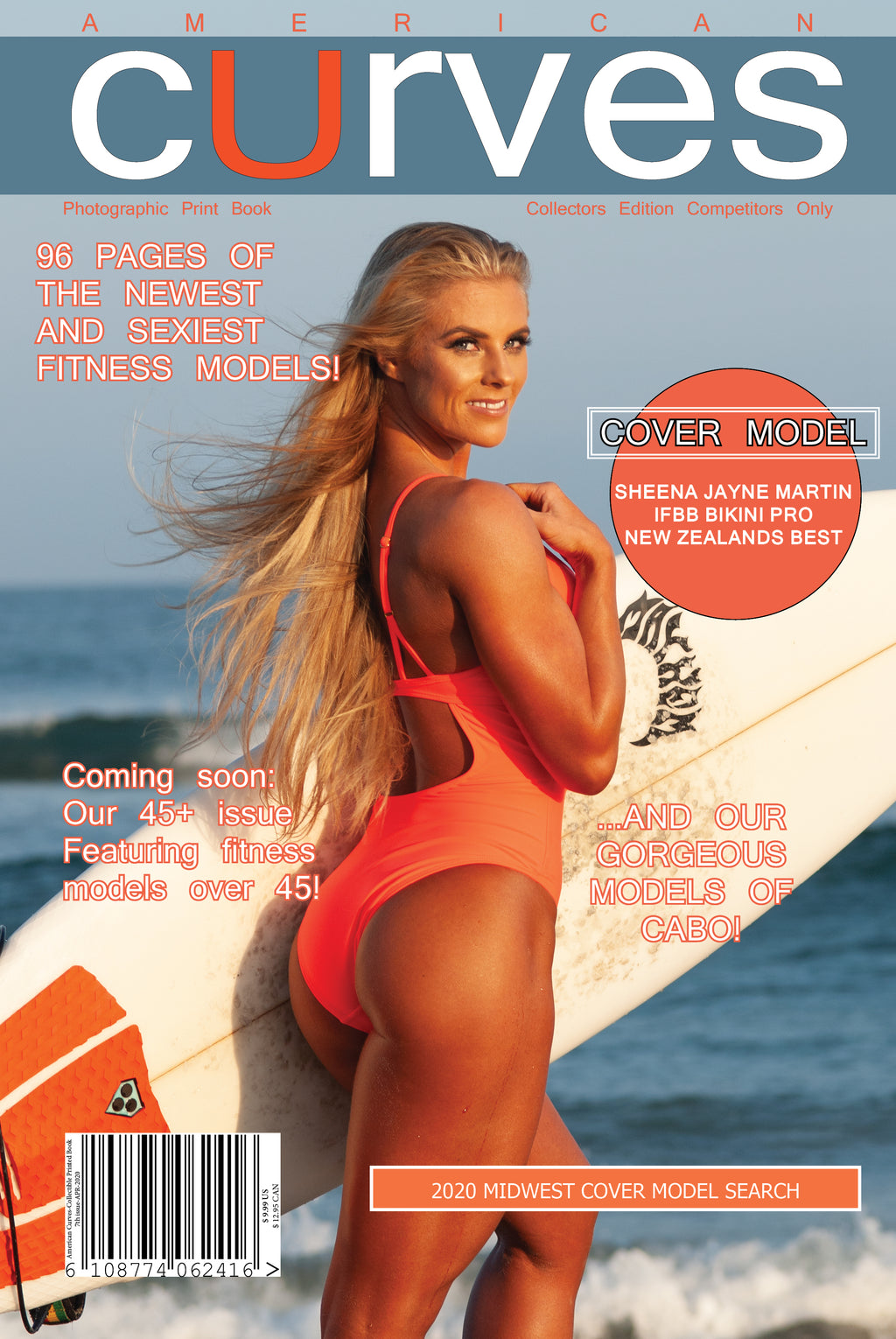 American Curves Magazine-7th Issue 2020-Collectors edition [Paper-back]