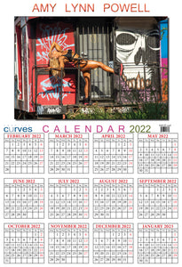Amy Lynn Powell-13x19 in-2022 High-Quality Wall Calendar.
