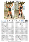 Laura Connell-13x19 in-2021 High-Quality Wall Calendar